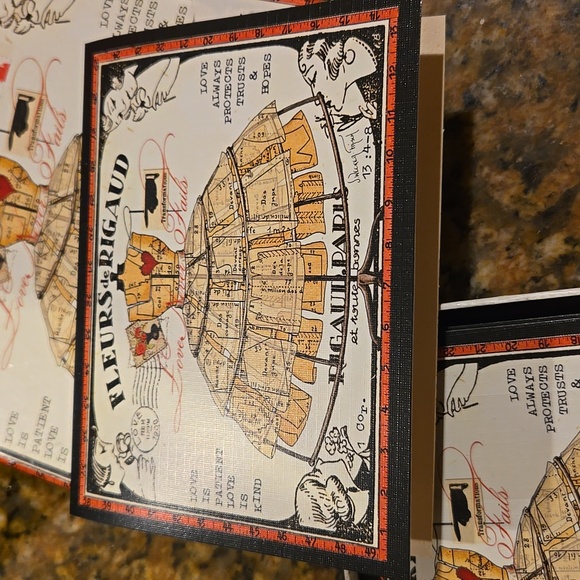 Flours de Rigaud Lang note cards - Picture 7 of 7